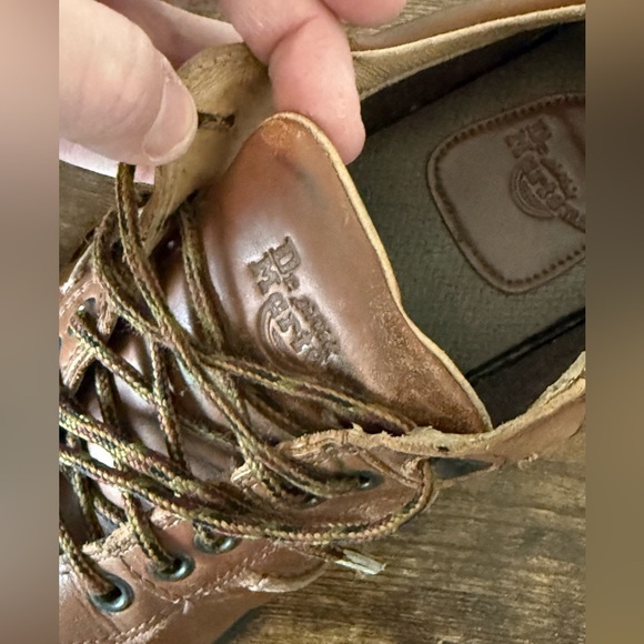 Dr. Martens Jim Air Brown Leather Oxfords - Men’s Size 10 - Picture 14 of 14